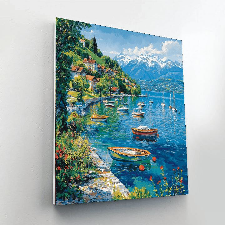 Lake Geneva Numbered Painting Kits