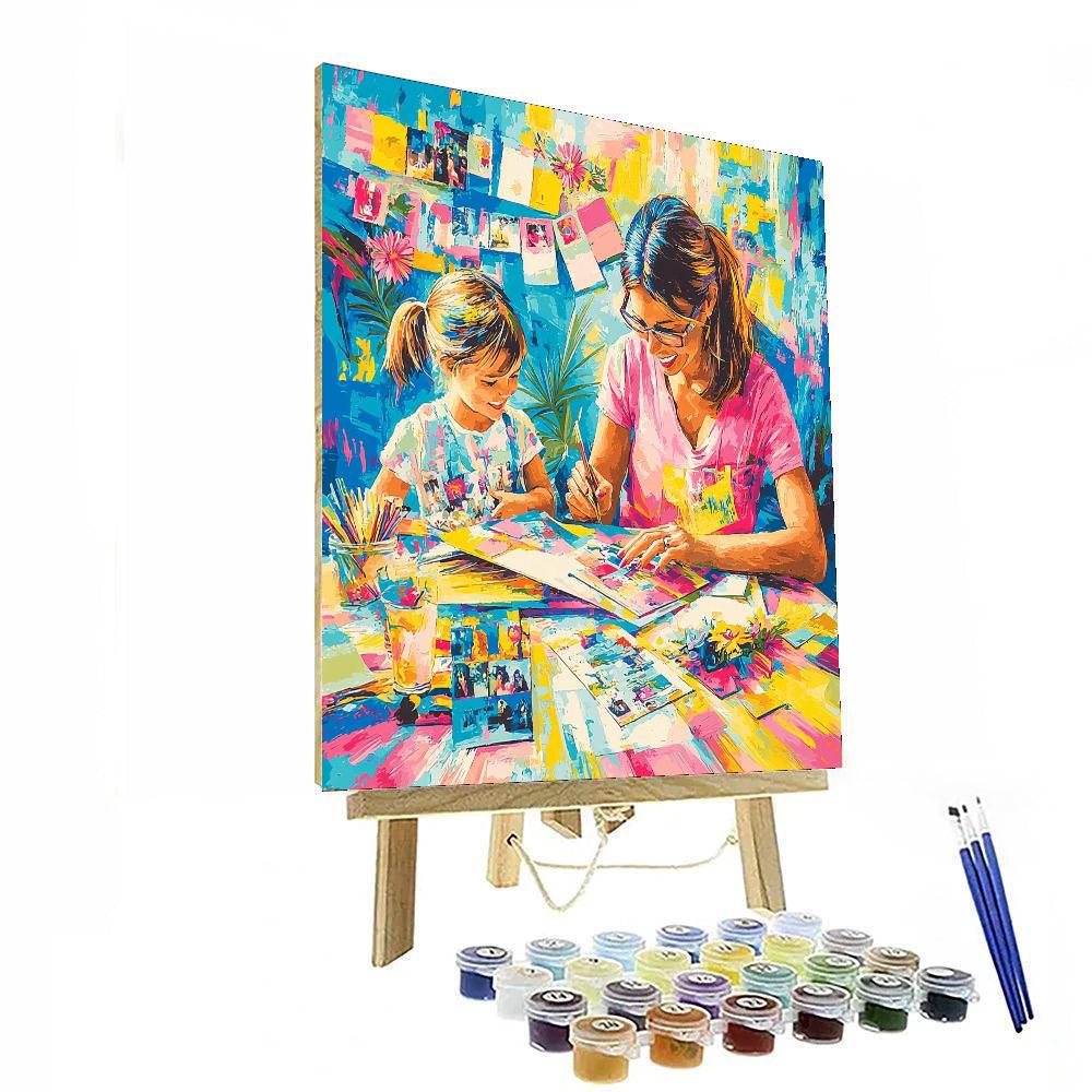 The Bonds We Build Number Painting