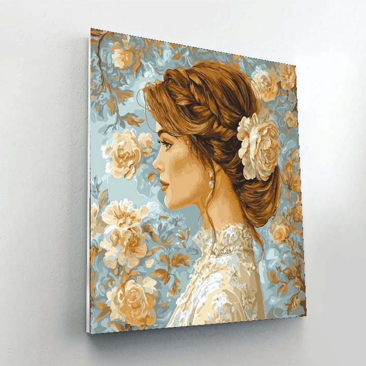 John Singer Sargent Inspired Vintage Allure  Paint By Numbers