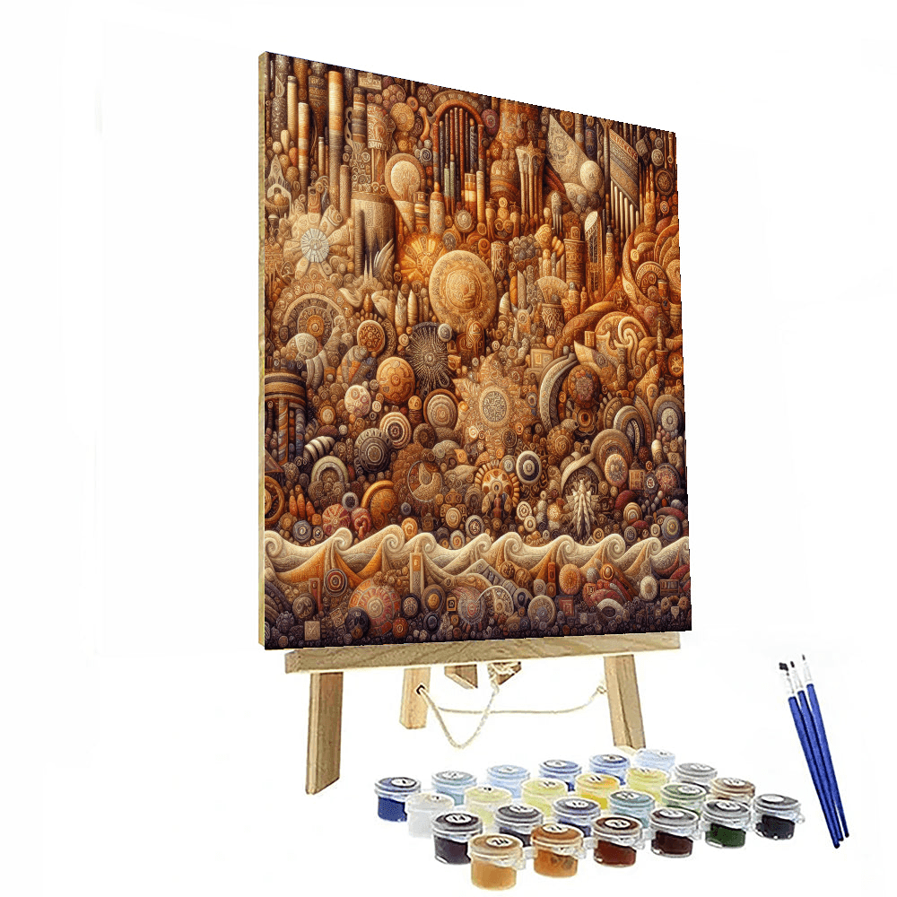 Cultural Heritage Tapestry Number Painting