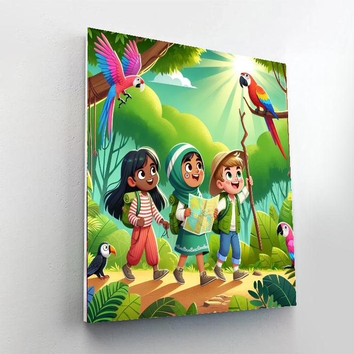Daring Adventurers Painting By Numbers Kit