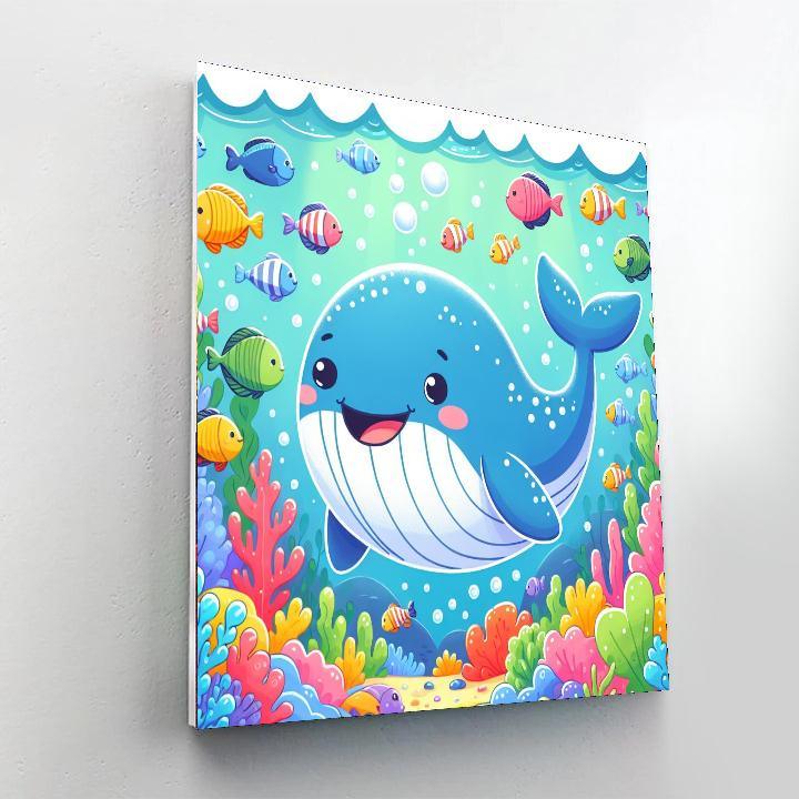 Ocean Rescue Mission Painting Number Kit