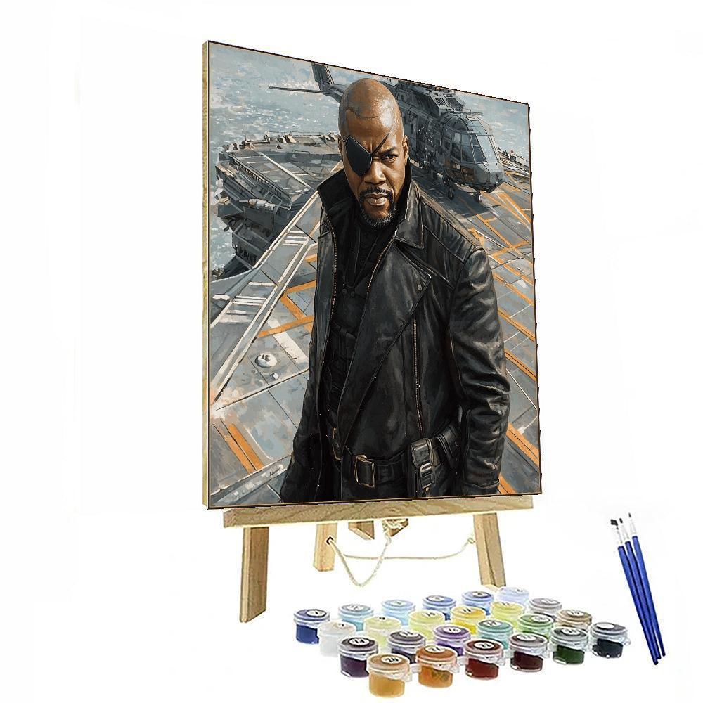 Samuel L. Jackson: Versatile Veteran Of The Silver Screen Paint By Numbers Kits