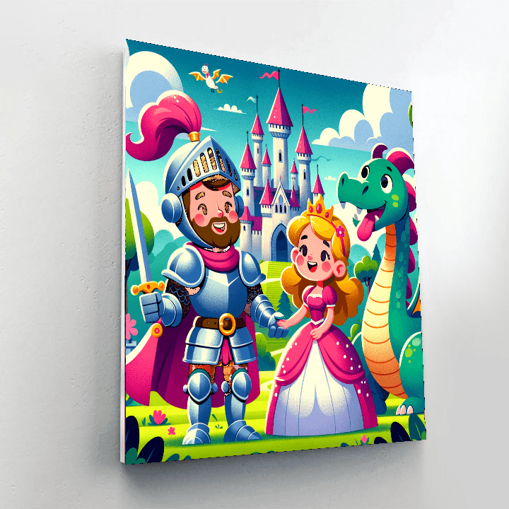 Whimsical Fairytale Adventure Painting By Numbers Kit
