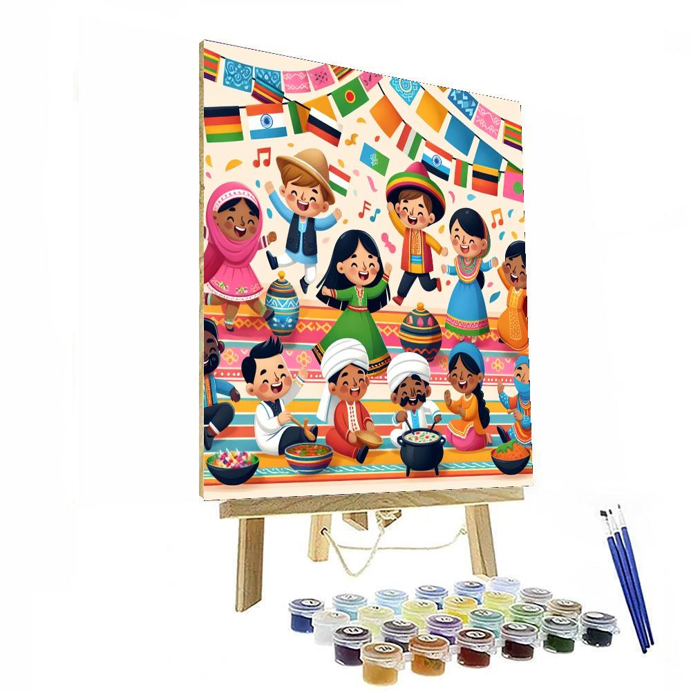 Festival Of Cultures Paint By Numbers