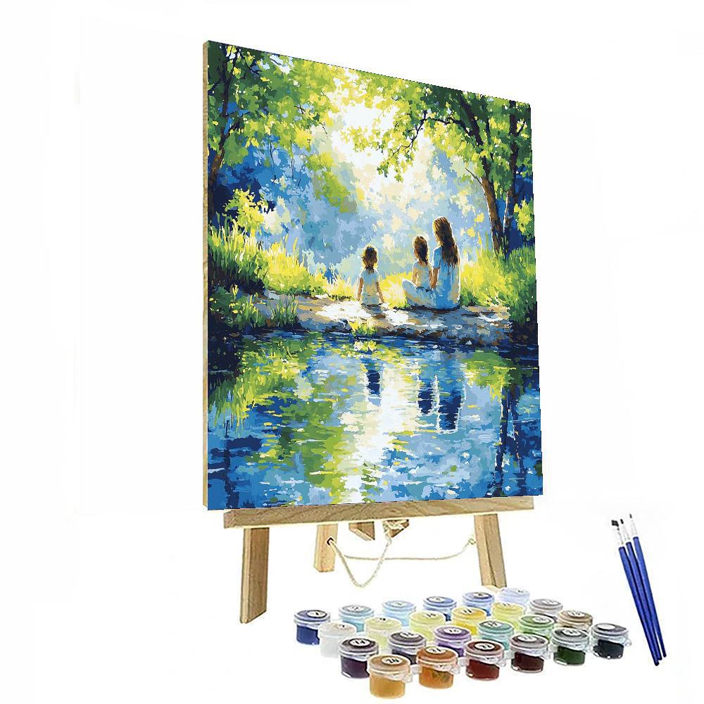 Reflections Of Maternal Love Paint By Number