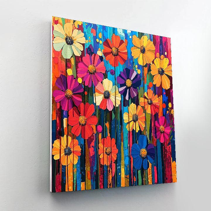 Frida Kahlo Inspired Spirit Of The Wildflowers  Paint By Numbers Art