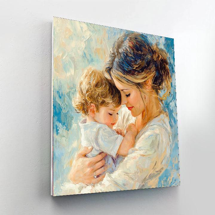 Mom's Loving Arms Numbered Painting Kits