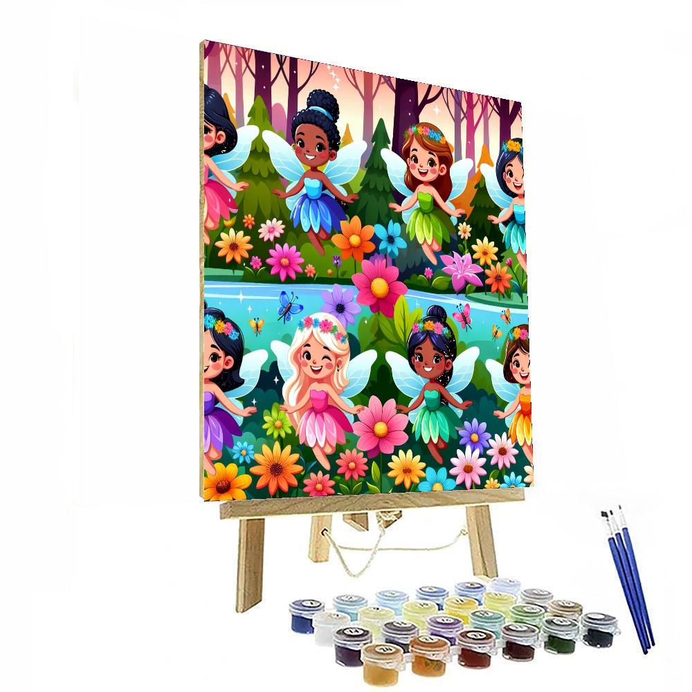 The Secret Garden Of Fairies DIY Paint By Numbers