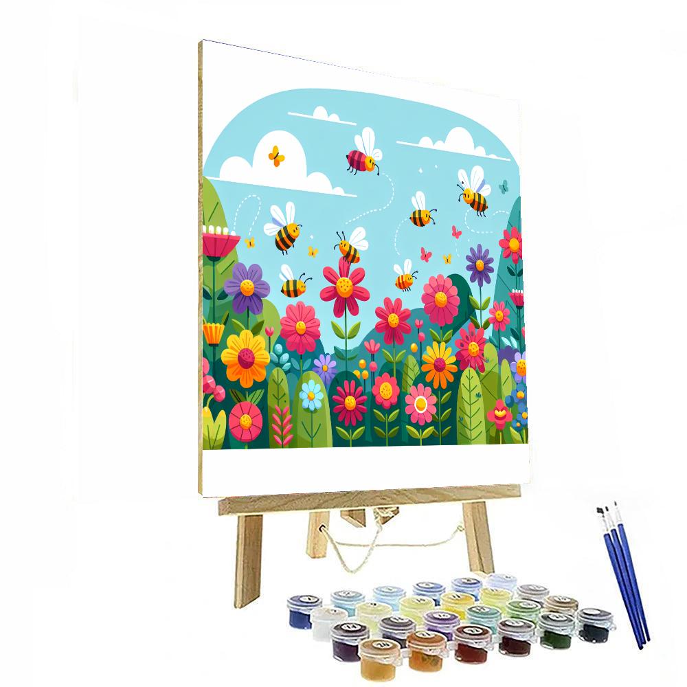Garden Wonders Paint By Number