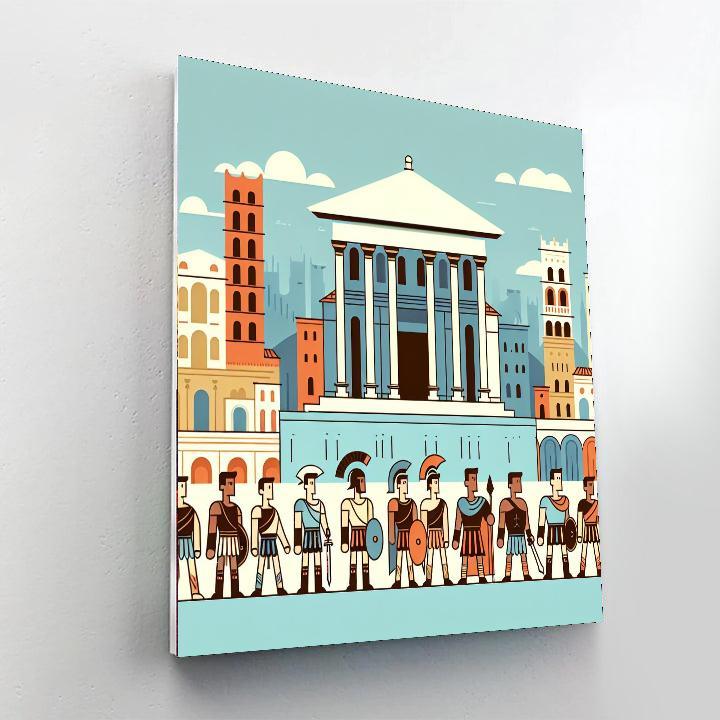 Ancient Rome Adventure Paint By Number