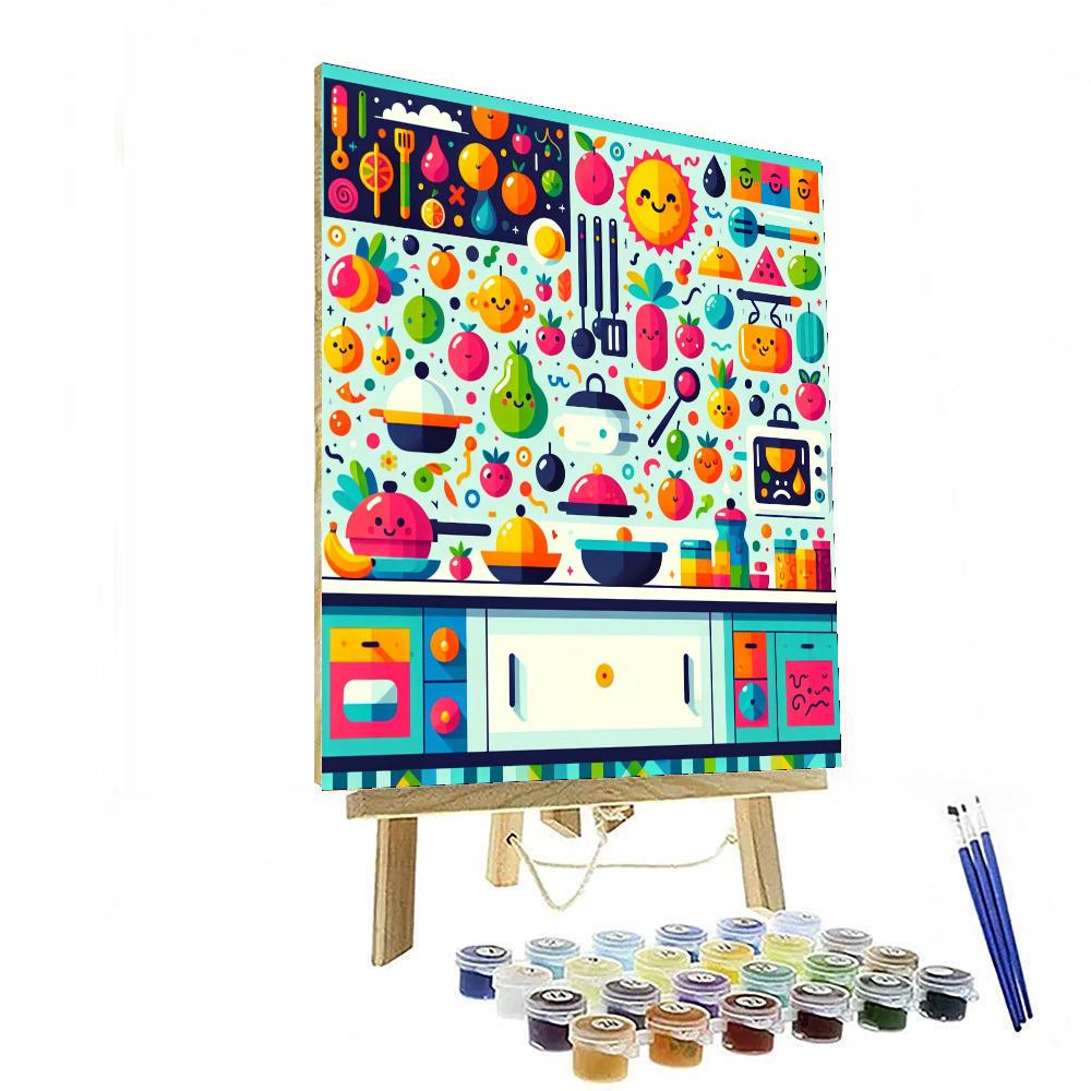 Creative Cooking Adventures Paint By Color