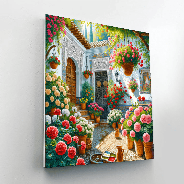 Fiesta De Los Patios - Spain DIY Paint By Numbers