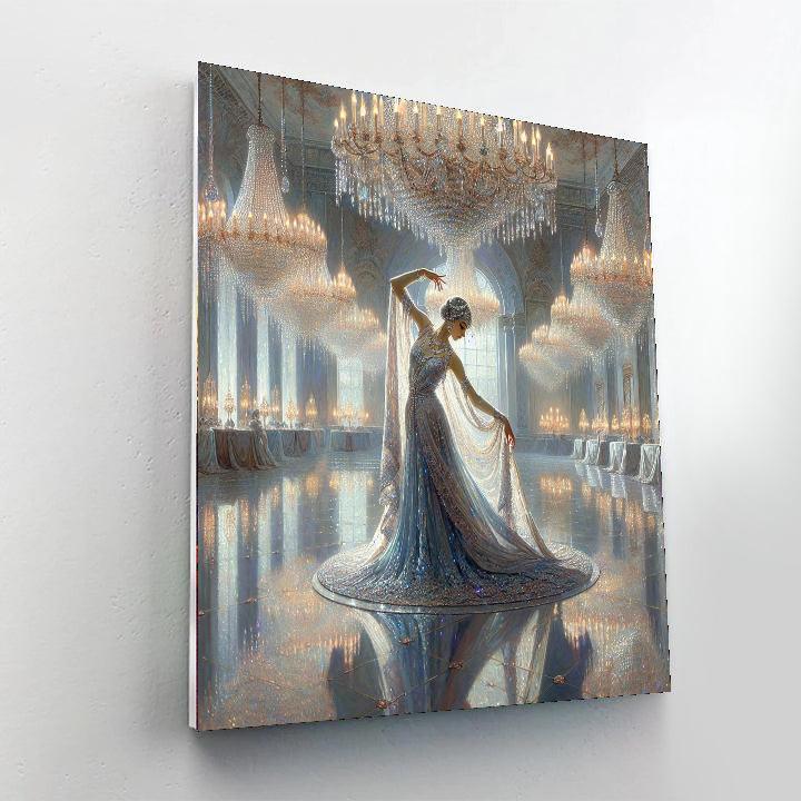 Cinderella's Dream Gala Number Painting
