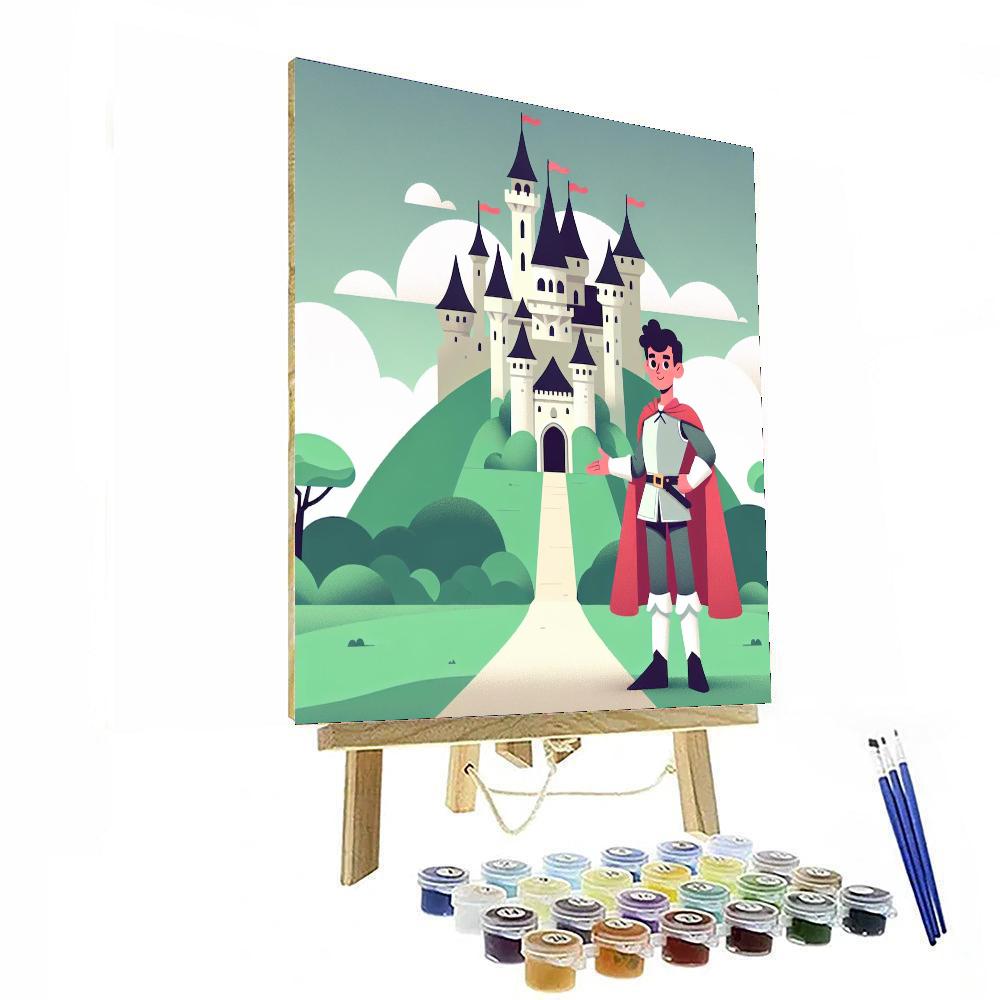 Adventure At Castle Hills Painting By Numbers Kit