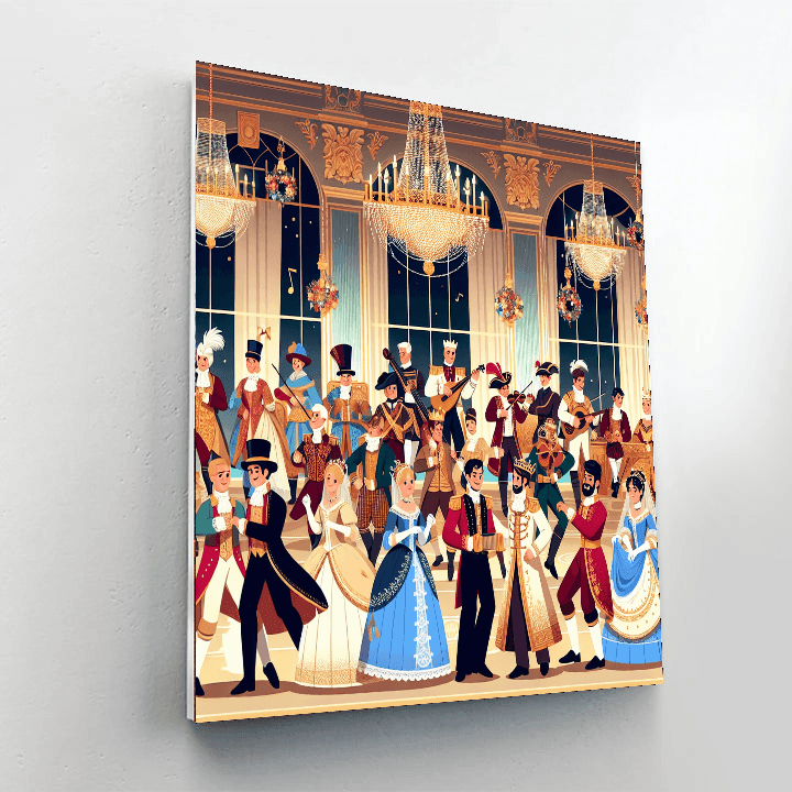 Royal Court Festival Painting By Numbers Kit