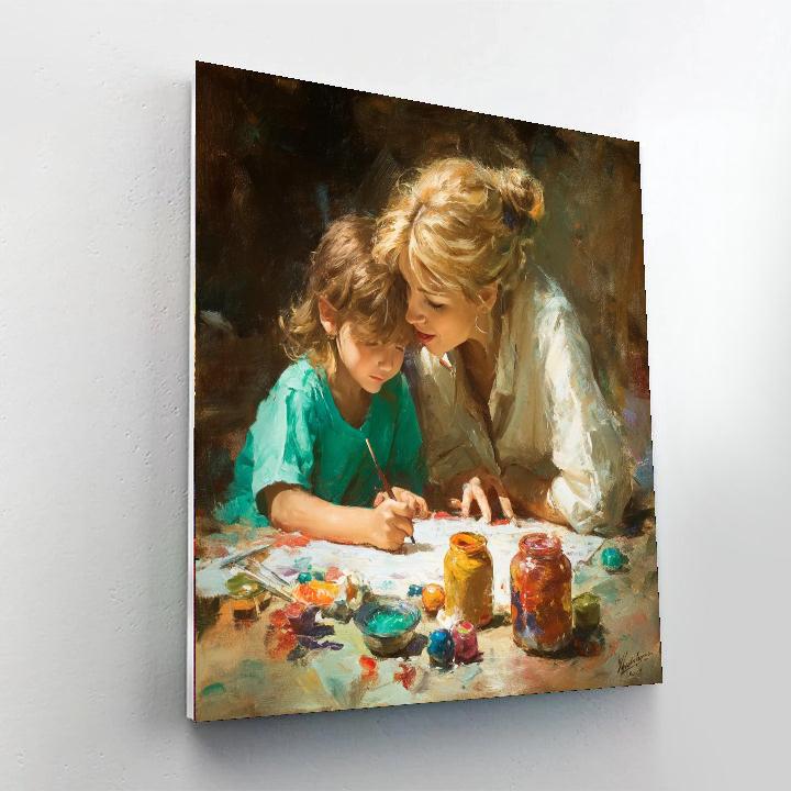 Gifts Of The Heart Number Painting