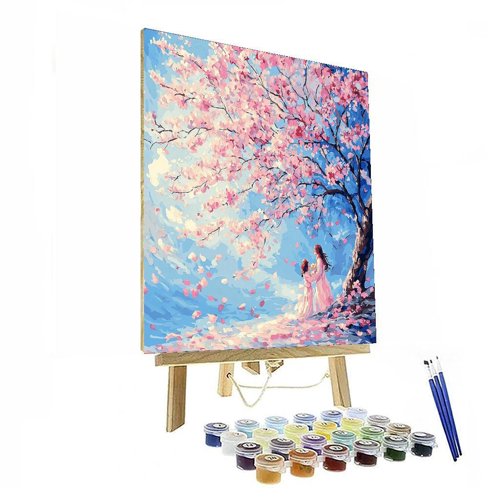 Under The Blossoms Paint By Numbers Kits