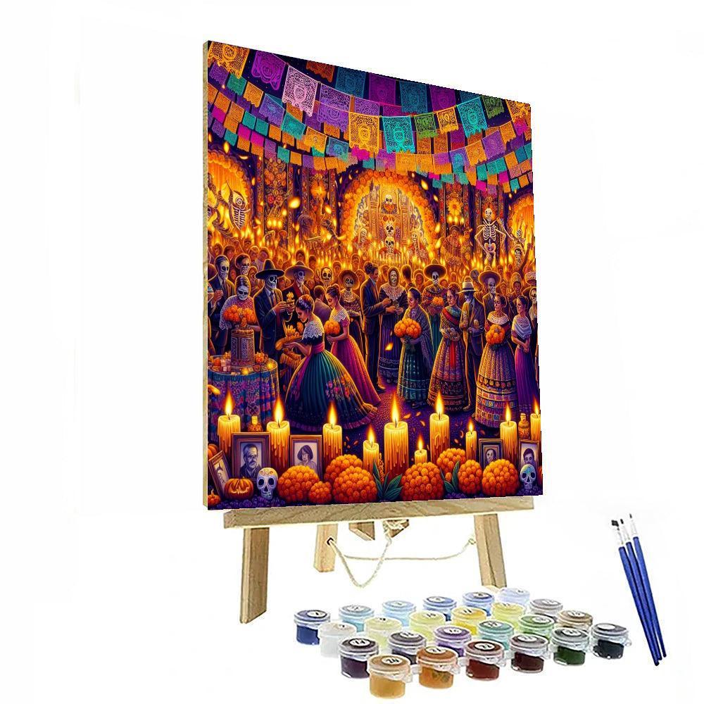 Day Of The Dead Festival - Oaxaca DIY Paint By Numbers