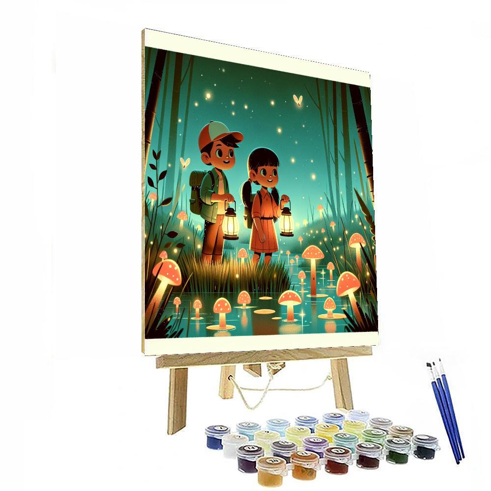 Moonlit Marsh Marvels Numbered Painting Kits