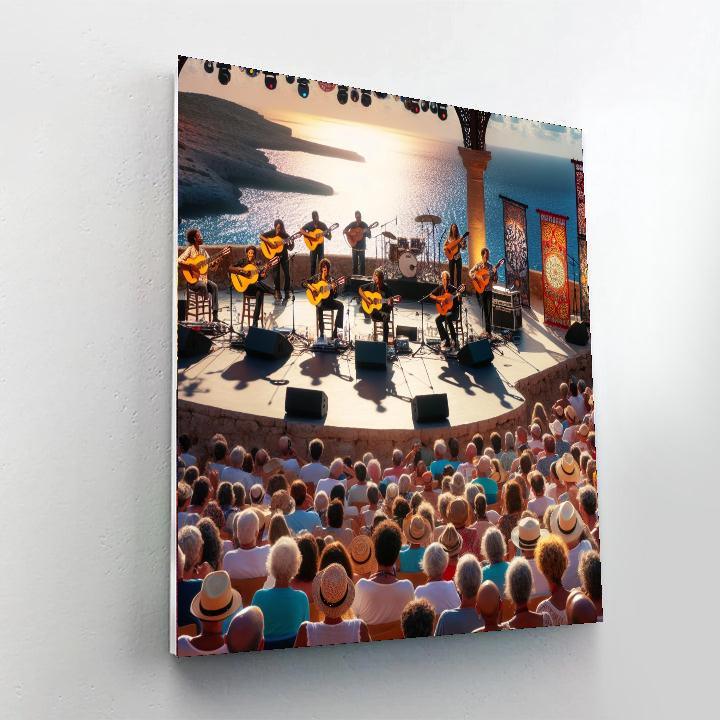 Festival Internacional De Guitarra Paint By Number