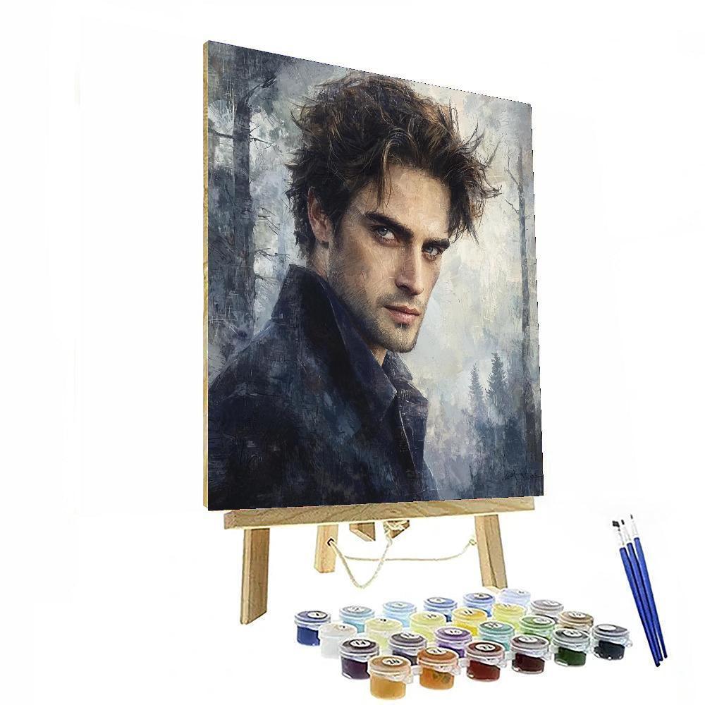 Robert Pattinson: The Brooding Depth Of Edward Cullen Paint By Numbers Kits