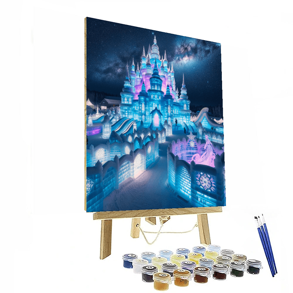 Harbin Ice Festival - Heilongjiang Paint By Number