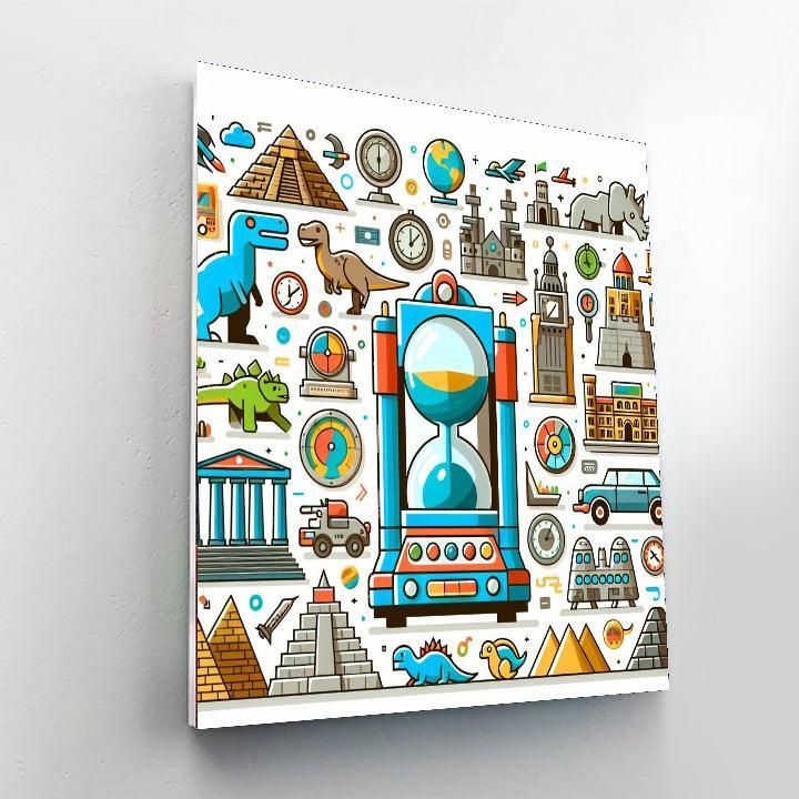 Time Travel Expedition Paint By Color