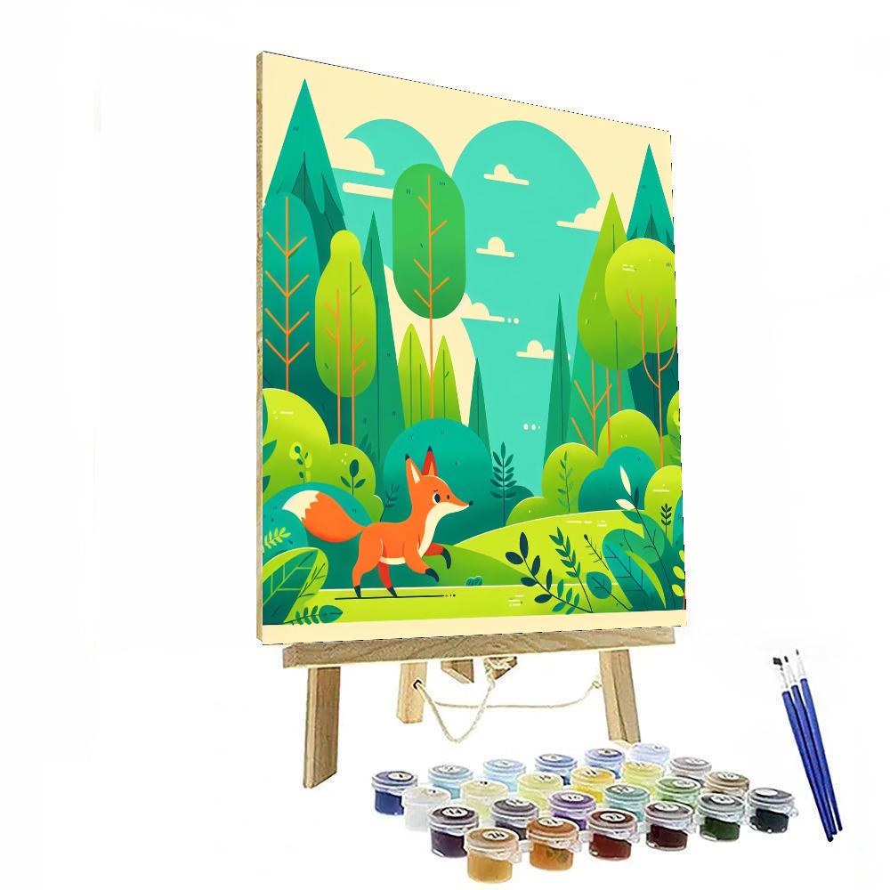 Forest Adventure Expedition Paint By Numbers Kits