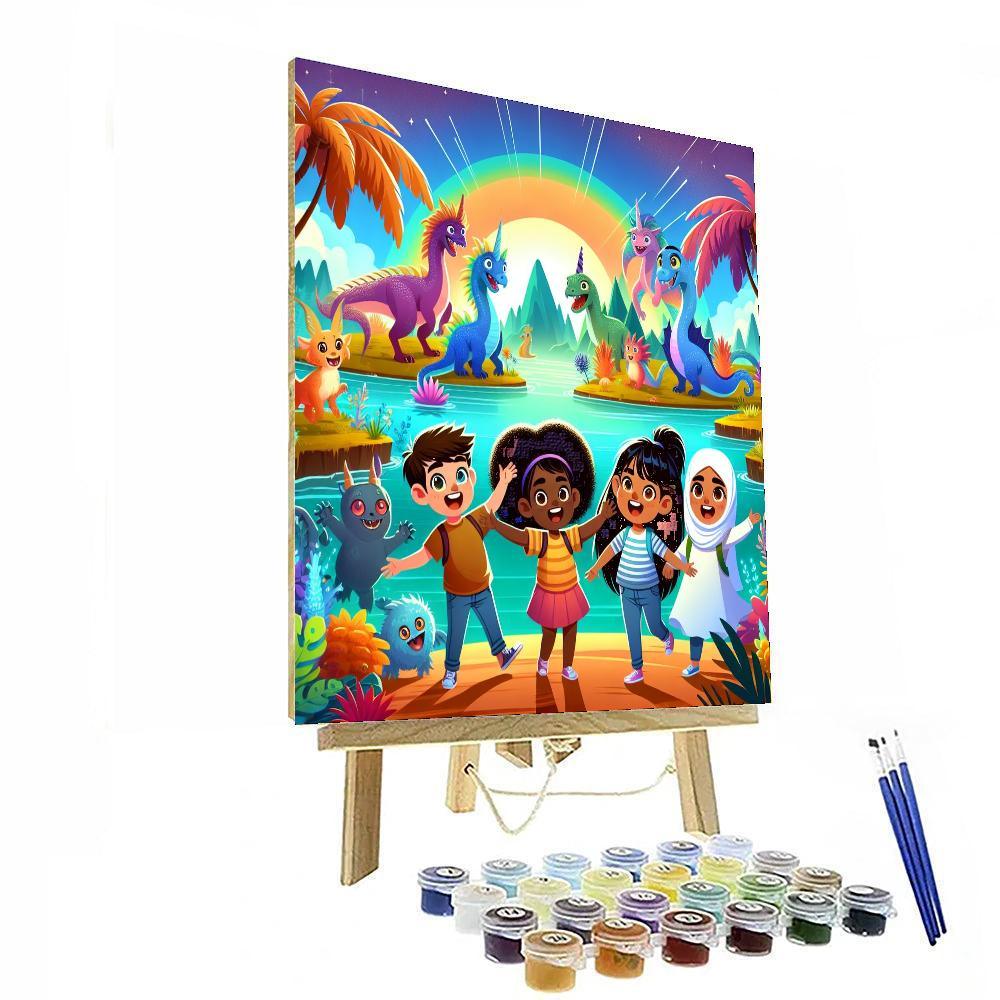 Fantasy Island Quest Paint By Color