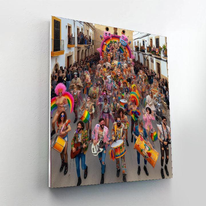 Alcázar Carnival - Spain Paint By Numbers Art