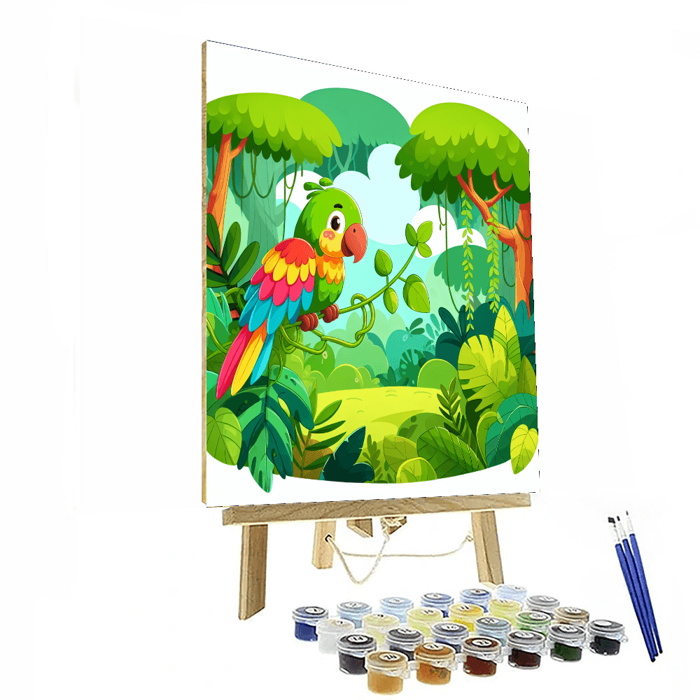 Jungle Safari Exploration Paint By Numbers Kits