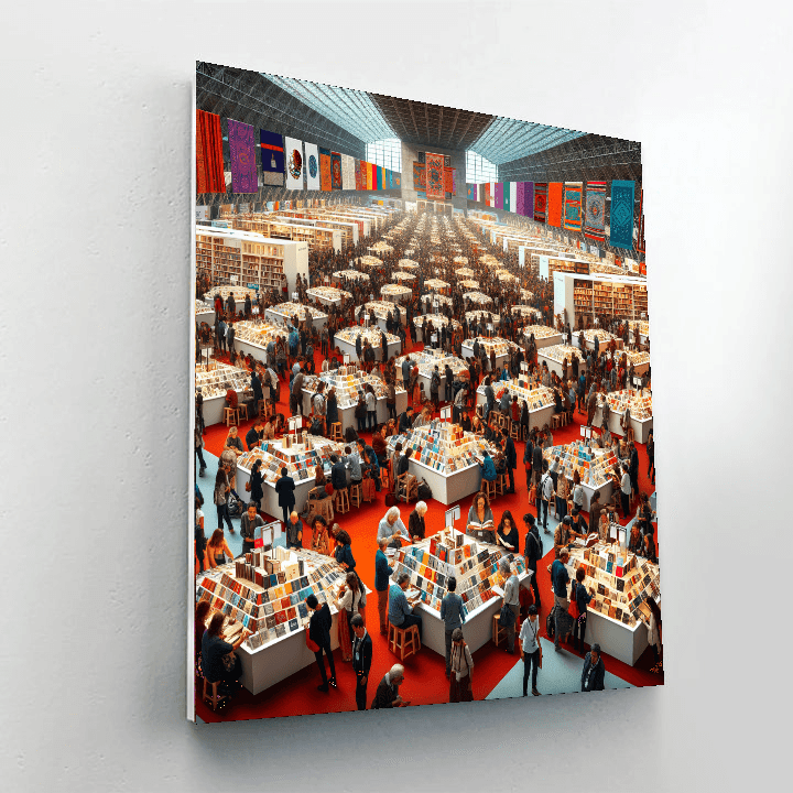 Feria Internacional Del Libro Paint By Numbers Kits