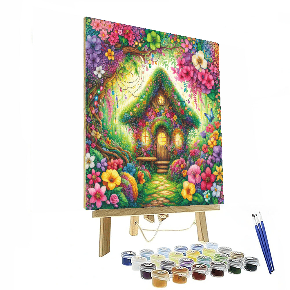 Charming Fairy Cottage Paint By Number