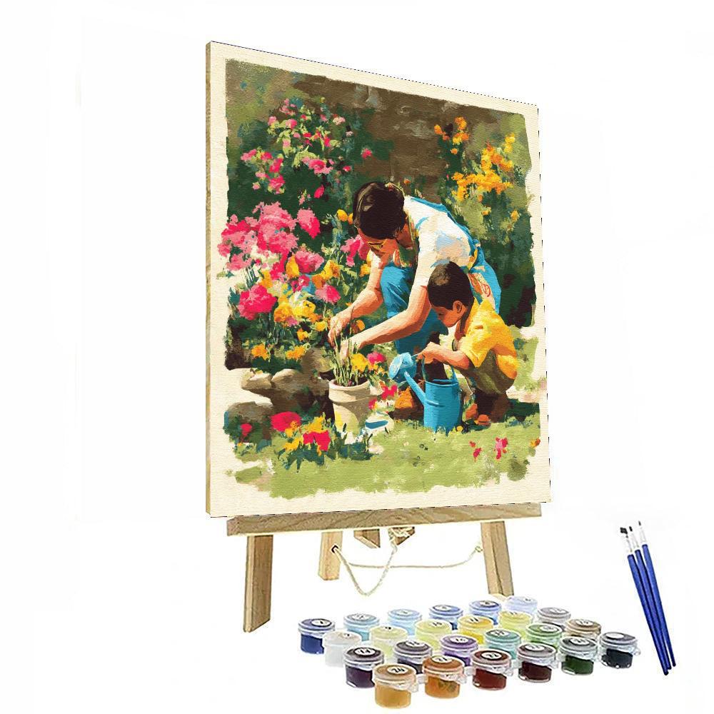 Mommy's Sweet Garden Paint By Numbers Kits