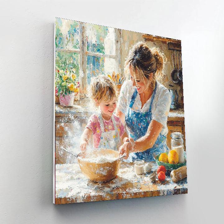 Bonding Over Baking DIY Paint By Numbers