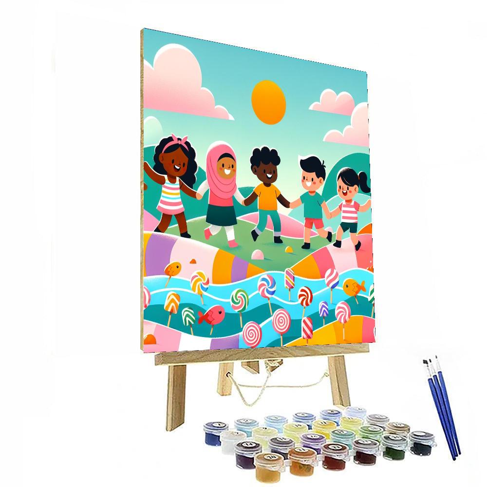 Bubblegum Bay Excursion Number Painting