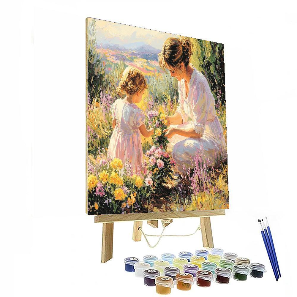 Motherly Garden DIY Paint By Numbers