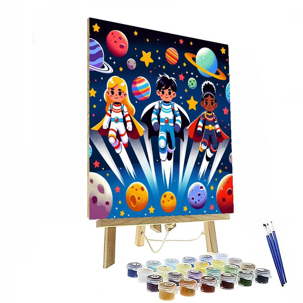 Galactic Guardians Mission Numbered Painting Kits
