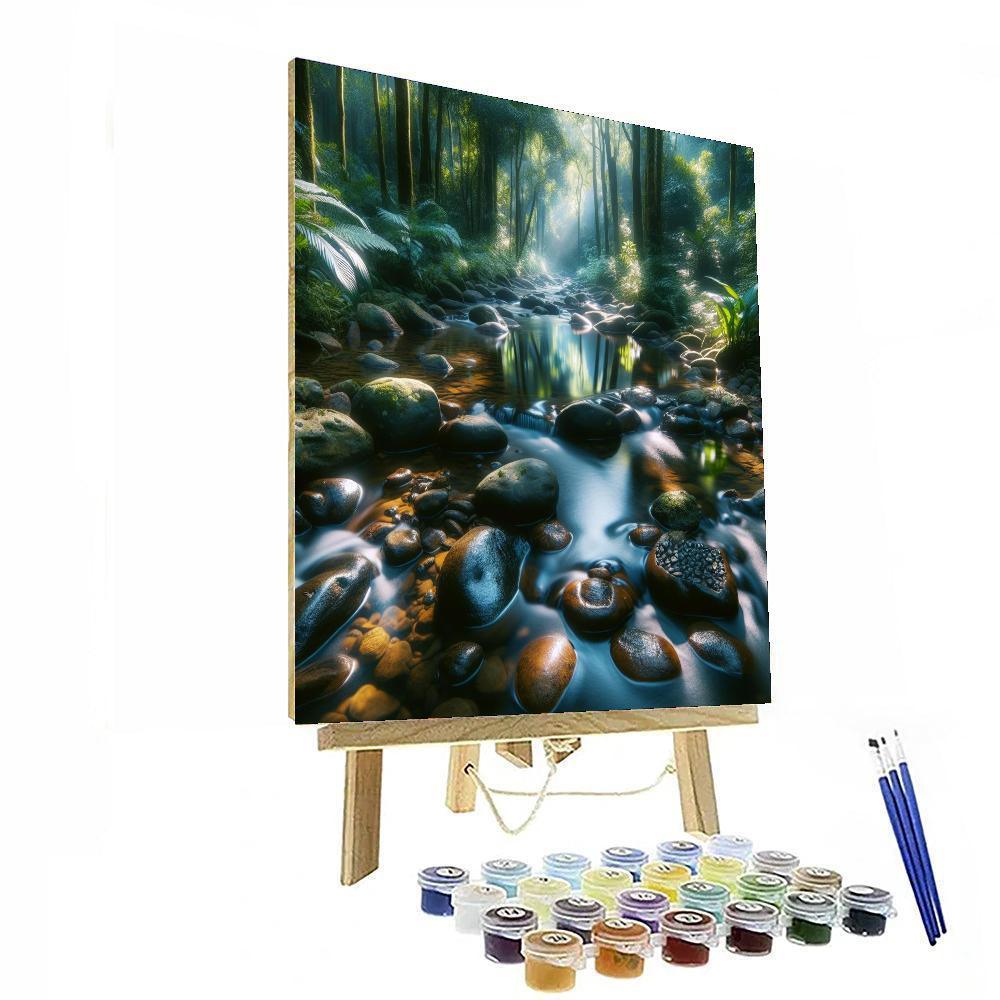 Glistening Brook Escape Paint By Numbers Kits