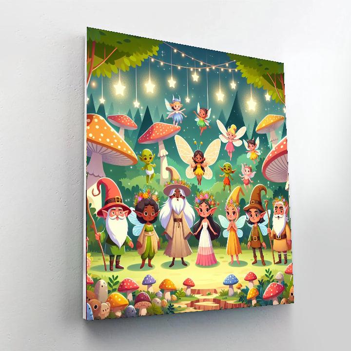 Funky Fantasy Adventures Paint By Numbers