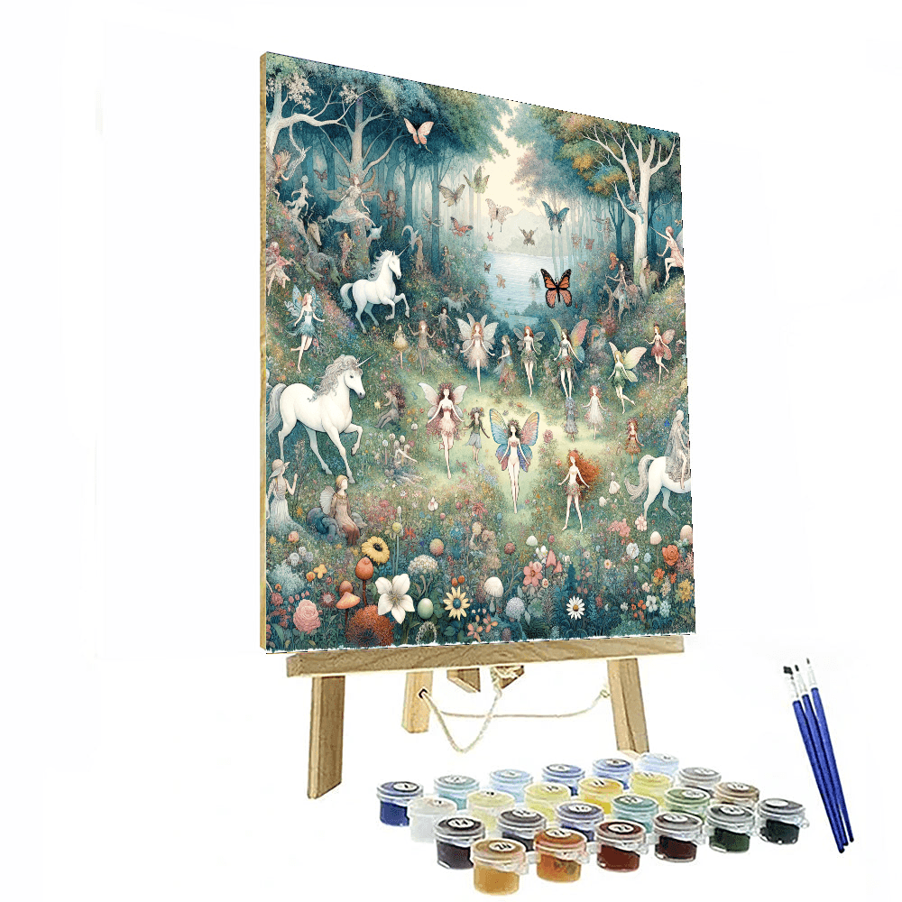 Magic Forest - DIY Painting By Numbers Kit