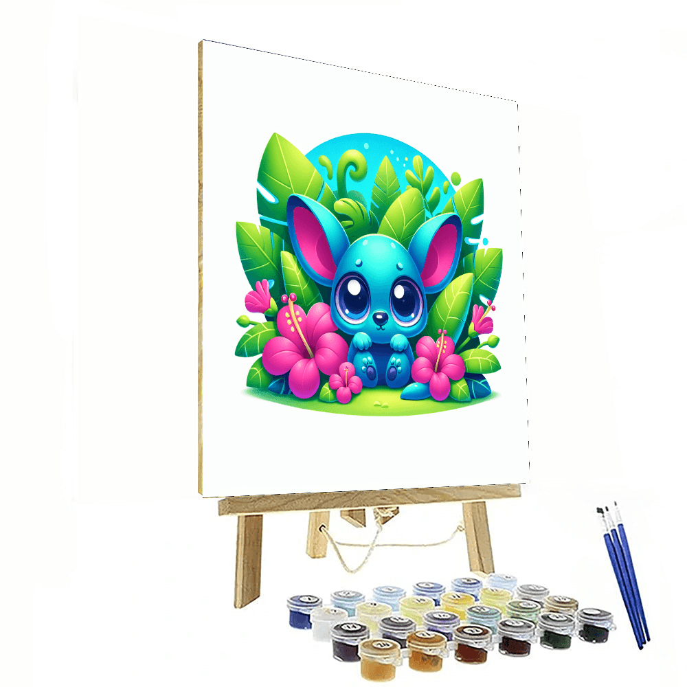 Stitch Escape DIY Paint By Numbers