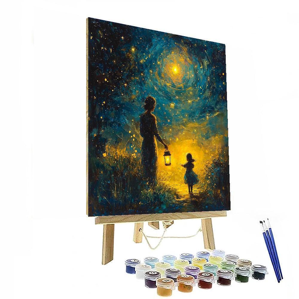 Mother’s Guiding Light Number Painting