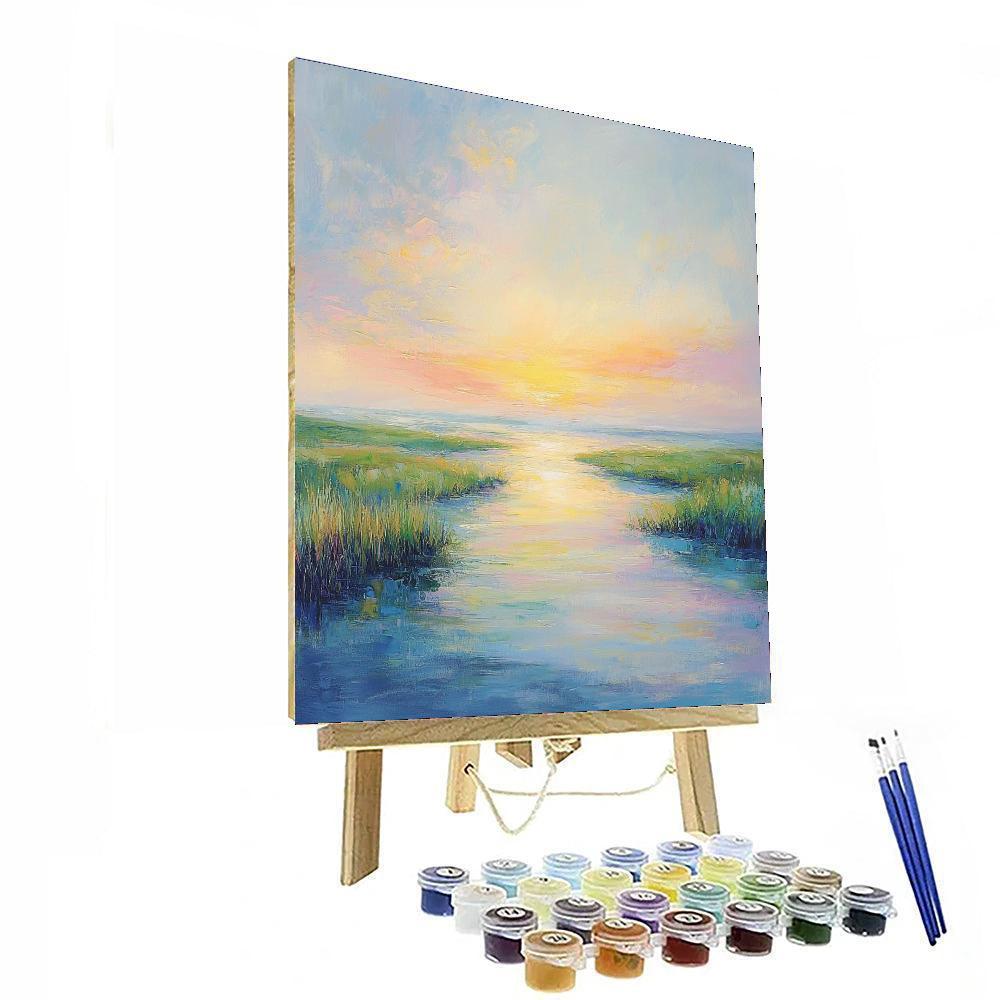 Edgar Degas Inspired Chasing Dawn  Paint By Numbers Kits