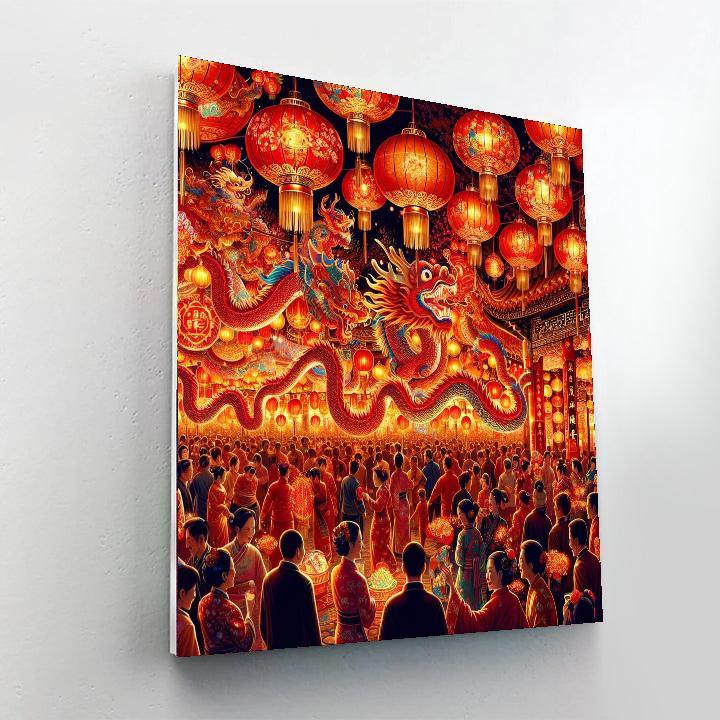 Lunar New Year Celebration Paint By Numbers Kits