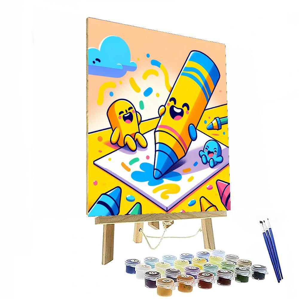Crayon Creations Numbered Painting Kits