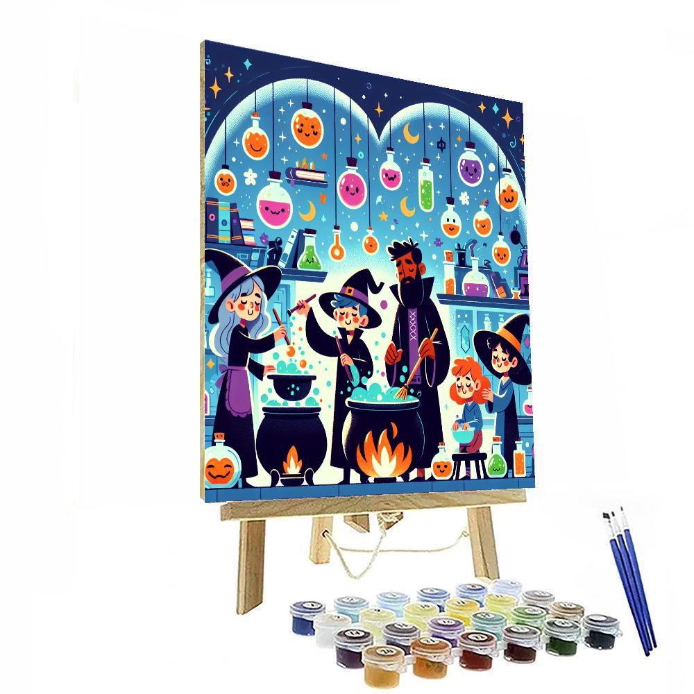 Magical Potion Shop Paint By Numbers Kits