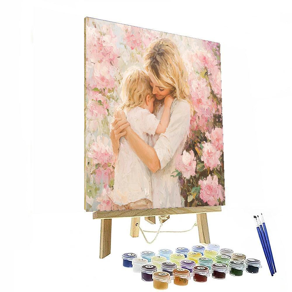 Hearts And Hugs Paint By Color