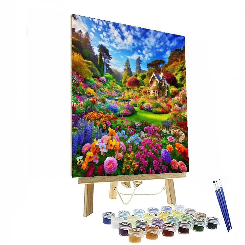 Cottage Garden Retreat Painting By Numbers Kit